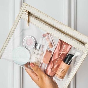 Truffle Clarity Clutch Small